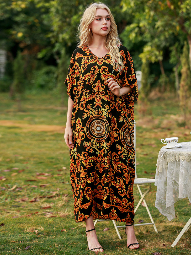 Fear Of Losing You Kaftan Dress