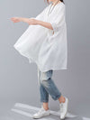 Evatrends Cotton Top, Summer wear, Doll sleeves, Plain top, Round Neck Wear With Jeans pant or Trouser
