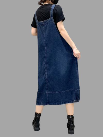 Women's Blue Denim Dress