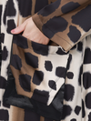 Women's Spring Black Retro Cardigan Loose Outware