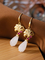 Boucles d'oreilles de notion naturelle