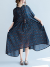 Women's Short Sleeveless Button Down Dress Casual Summer Elastic Waist A-Line Swing Tank Mini Dress