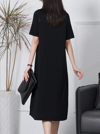 Women's Knitted Midi-Dress