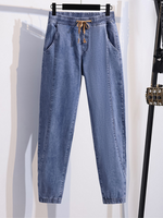 women's blue pants