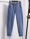 women's blue pants