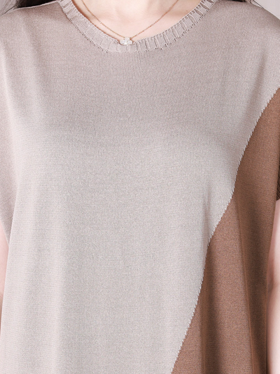 Women's Round Neck Midi Dress