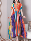 Women's Purple A-line Dress