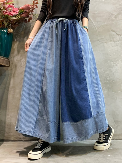 Women's Denim Bottom Pants