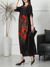 Women's Red Midi-Dress