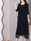 Women's Round Neck A-line Dress