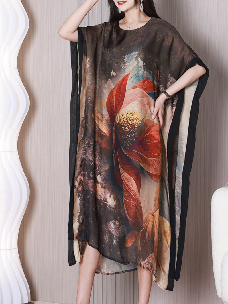 Women's Coffee A-line Dress