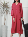 Women's Loose Midi-Dress