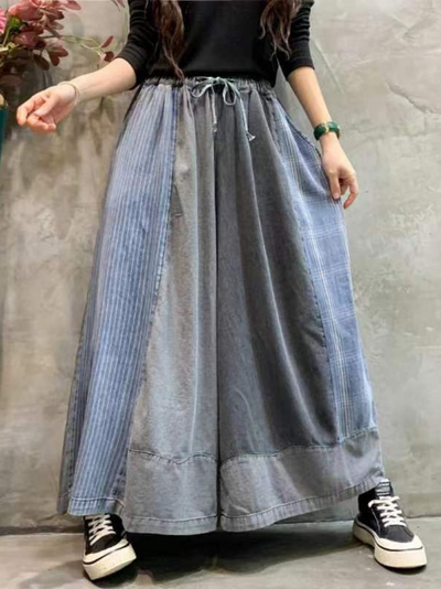 Women's Denim Bottom Pants