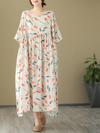 Women's Midi Length Smock Dress