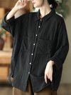 Women's Black Loose Shirt