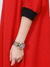 Women's Spring Red Knitted midi