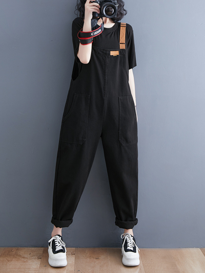 Women's Loose Overalls