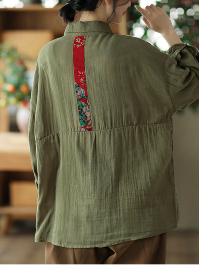 Women's Lapel Collar Shirt