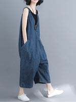 Sleeveless Women's Overall Dungarees