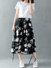Evatrends Wide-leg Trouser, Bottom, Printed Wide leg, Loose Trouser, Cropped pant