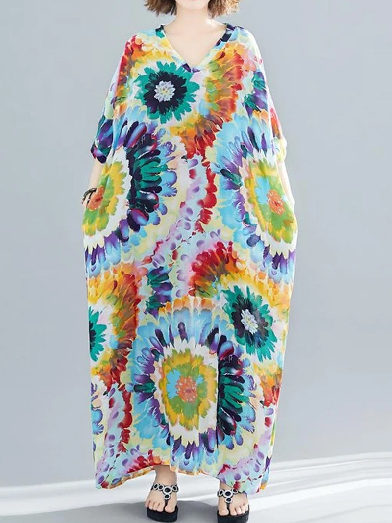Bonne robe de kaftan vivant