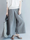 Evatrends Wide-leg Trouser, Bottom, Printed Wide leg, Loose Trouser, Stripes, Trouser, Wide-Leg Trouser pant