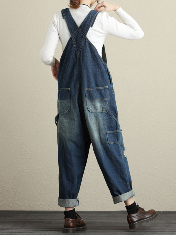 Clasic Blue Denim Overall Dungarees