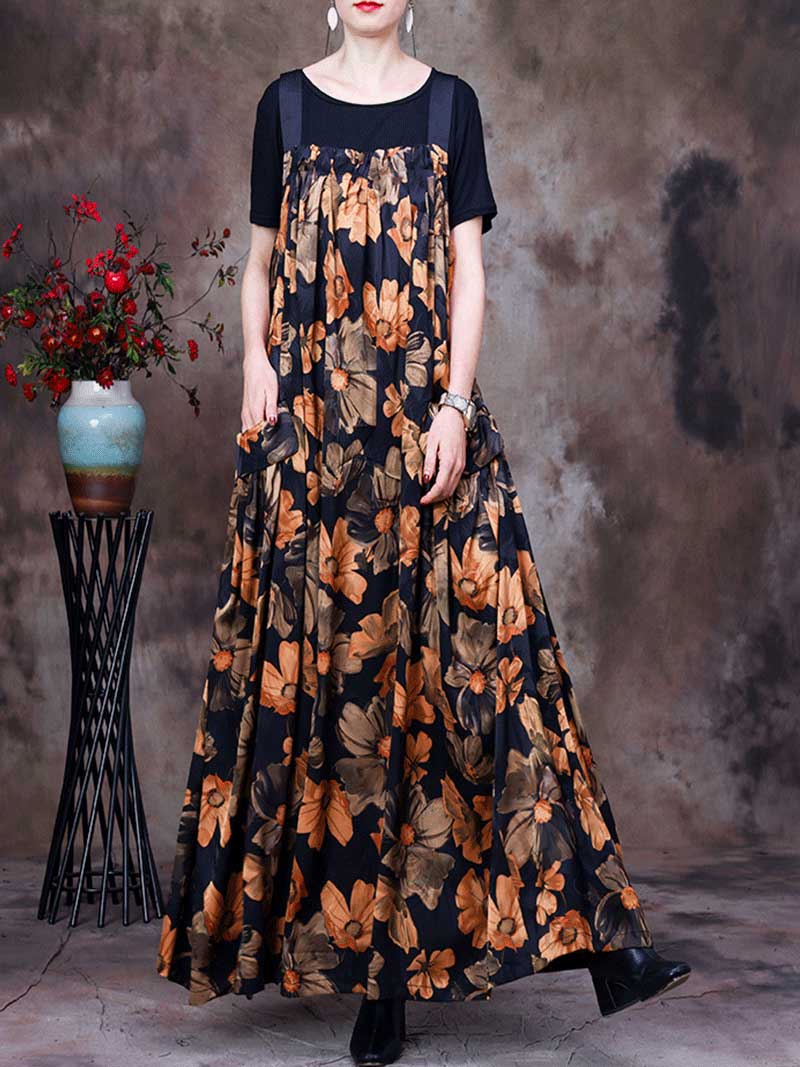 Women's Sleeveless Salopette Dress