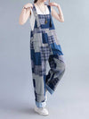 Cotton Sleeveless Blue Overall Dungaree