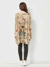 All Your Life Knitted Girl Print Sweater Top