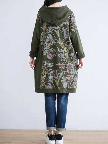 Women's Hooded Sweater Dress