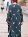 So Unreal Embroidery Cotton & Linen Smock Dress