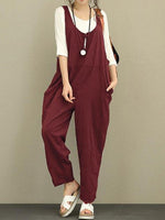 Dungarees, cotton, vintage retro style, overall