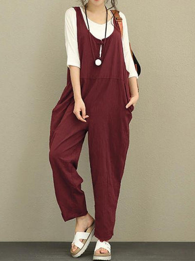 Dungarees, cotton, vintage retro style, overall