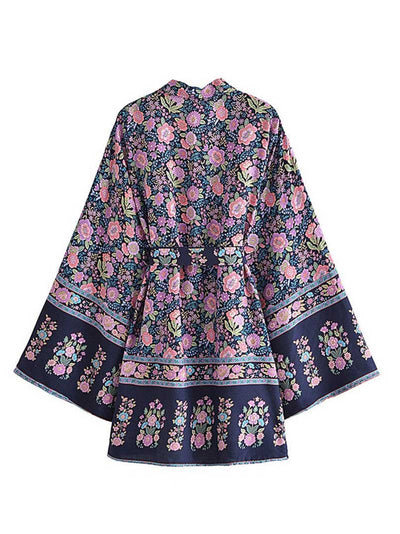 Party Wear Beauty Floral Printed Kimono