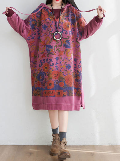 A Heart of Gold Hooded Dress