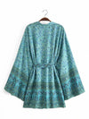 Evatrends cotton gown robe printed kimonos