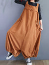 Eva trends Cotton Overall Baggy Dungarees, Plain Overall, ,vintage retro style overall, Adjustable straps, High Waist