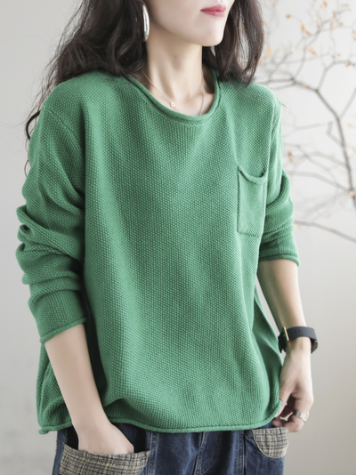 Women's stylish green top