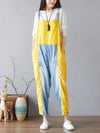 Dungarees cotton denim,  Trousers, vintage retro style overall, Adjustable Straps