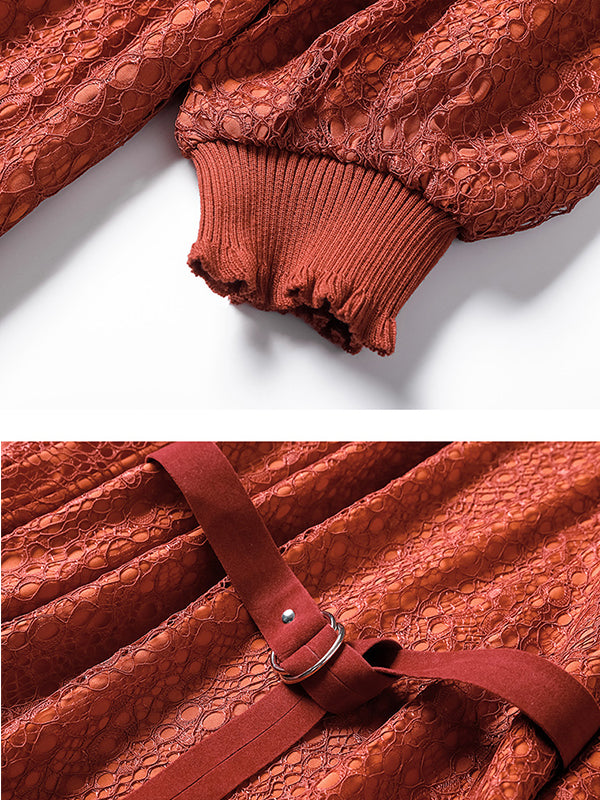 Vestido de encaje de Shiloh Midi