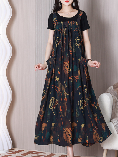 Women's Loose Salopette Dress