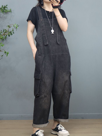 Women's Loose  Overalls
