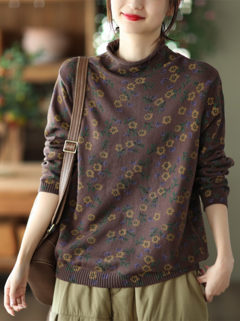  Women's Loose Sweater Dress