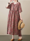 Women's Midi Length Smock Dress