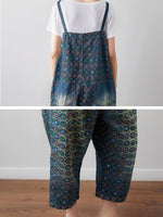Vintage Ripped Cotton Dungarees for Women | Eva Trends