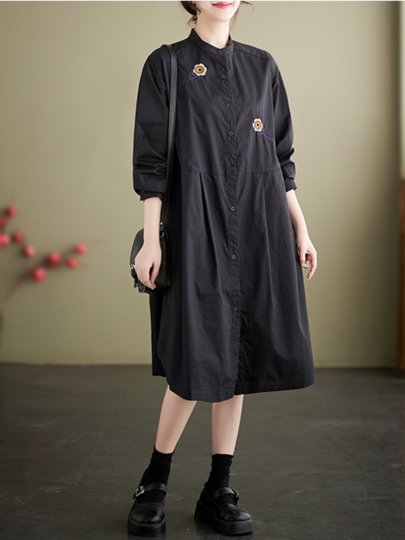 Women's Black Loose Dress