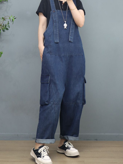 Women's Loose Overalls