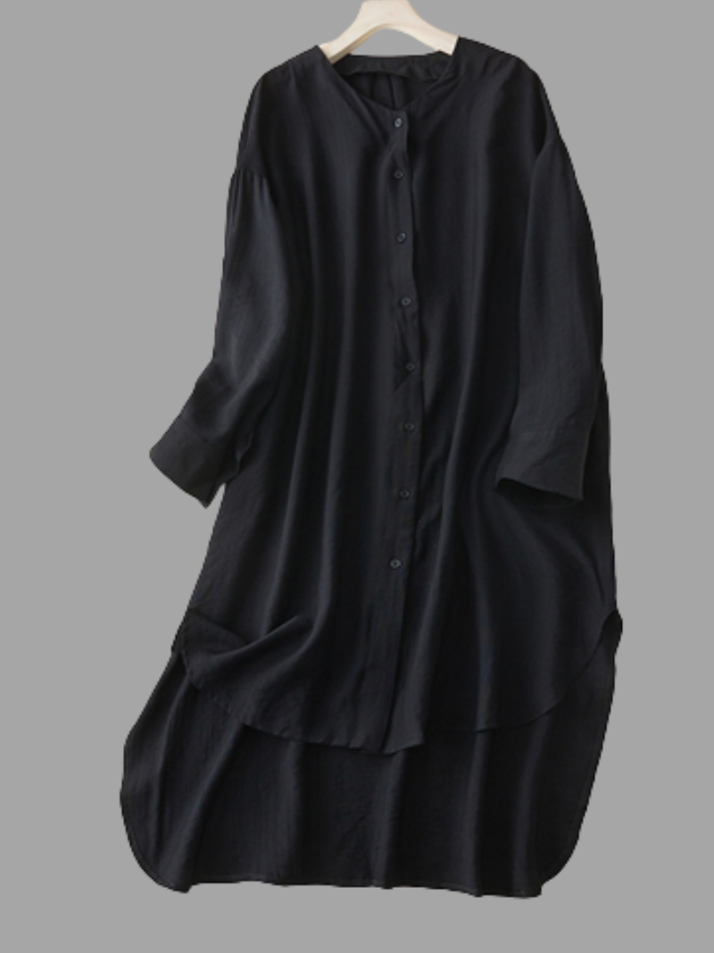 Women's Round Neck Shirt Dress