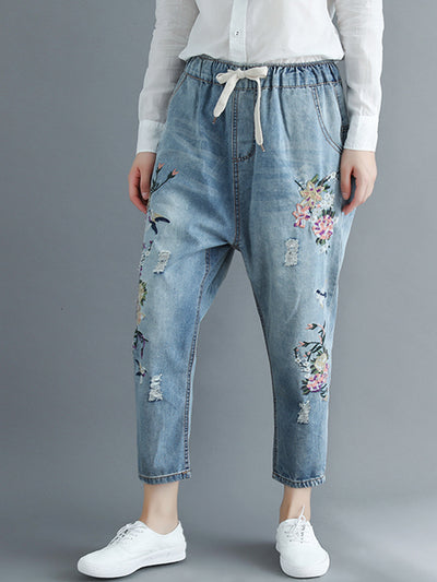 Women's Floral  Pants